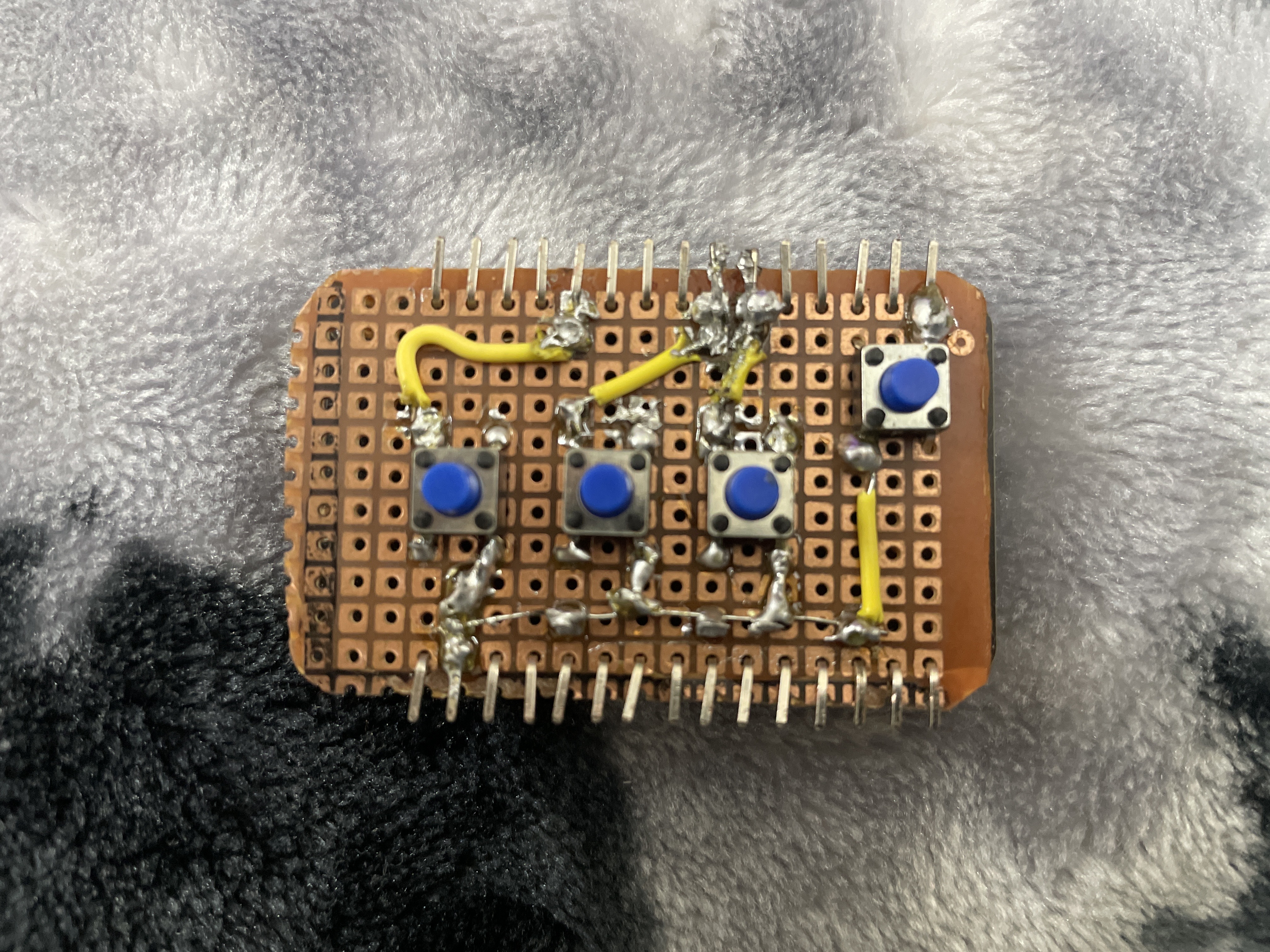 Four button updated circuit